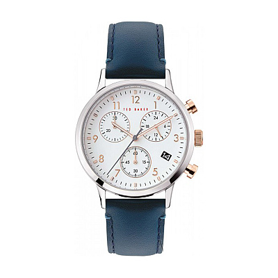 Ted Baker Men's COSMOP Stainless Steel Quartz - White 